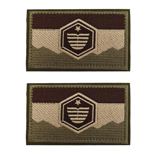 2Pcs Utah Patches - Hook and Loop Fasteners for Tactical Gear