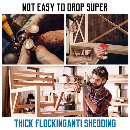 20 Pack 800 Grit Sanding Sponge, 3 x 4 Inch Soft Foam Sanding Block Wet Dry Sanding Pads, Washable Sandpaper Sponge Drywall Sand Block for Wood, Metal, Furniture Polishing (800 Grit)