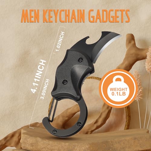 Pocket Multitool Knife with Keychain & Bottle Opener - No Engraving