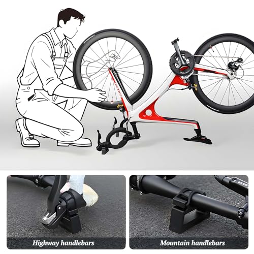 Bike Handlebar Bracket - Non-Slip Lightweight Clamp 29-34mm