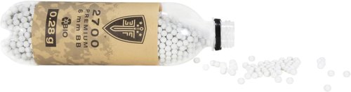 Elite Force Biodegradable 6mm Airsoft BBs - Premium .28 Gram, 2700 Count for Eco-Friendly Play
