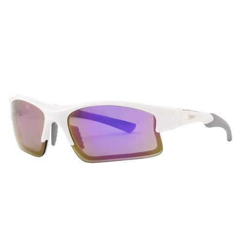 Easton Women's Reflex Blade-Style Sports Sunglasses, White, 135 mm