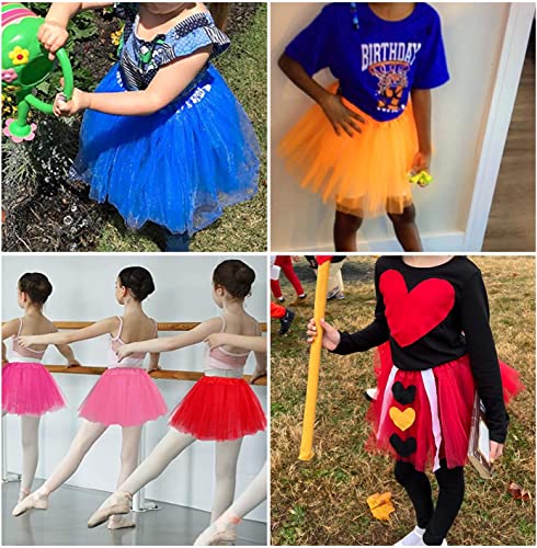 Royal Blue Kids Tutu Skirt - 3 Layered Tulle for Dance Party