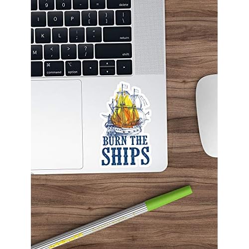 Burn The Ships Stickers (3 Pcs/Pack) 8401958432736