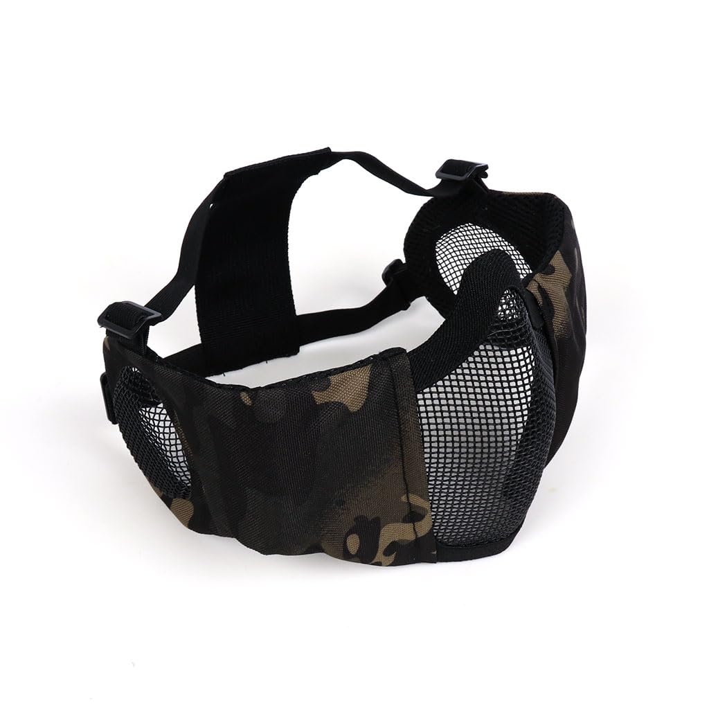 Airsoft Masks，Airsoft Mesh Mask，Airsoft Face Mask，Paintball Mask for The Player who Likes to Shoot and use Sniper-Like Tactics (BCP)