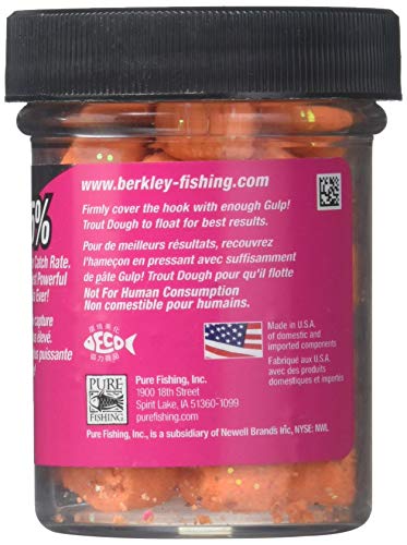 Floating Trout Dough Nuggets - Orange Pulp - 1 Ounce