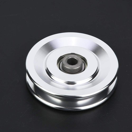 Alomejor Aluminum Alloy Bearing Pulley Wheel for Gym Equipment, Universal Fitness Accessory, 90mm and 115mm