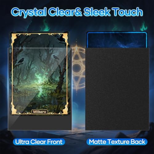 500 Matte Card Sleeves for Trading Cards - High-Quality Protectors