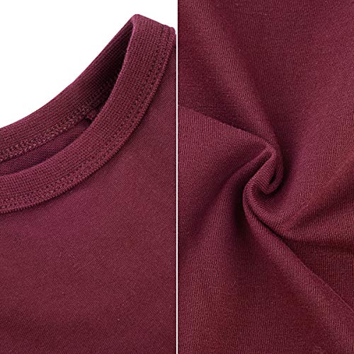 Koneseve 2-Pack Small Dog Shirts Blue & Red L - Cotton Dog Clothes for Pups 9-17 lbs