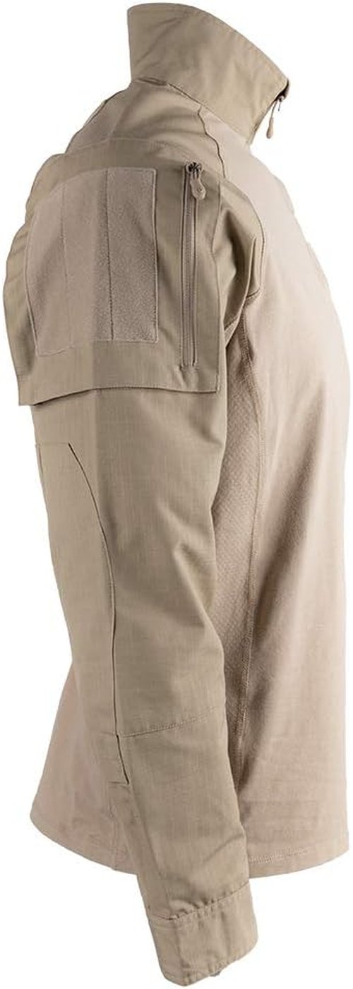 LA Police Gear Men's Combat Shirt - Lightweight Long Sleeve Uniform for Comfort & Durability