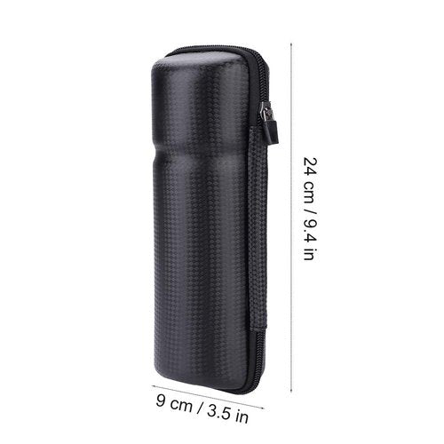 Bicycle Tool Bag, Portable Repair Kits Tools Bag Bike Kettle Rack Bottle Hard Shell Package(Carbon Black)