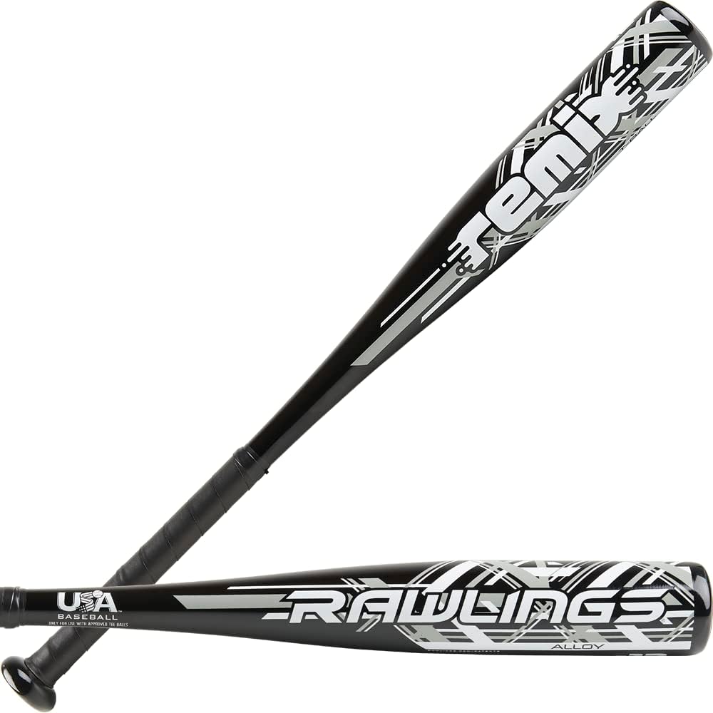 Rawlings Remix T-Ball Bat - Lightweight -12 Drop | 2 1/4" Aluminum Barrel | Perfect for USA Baseball & Softball