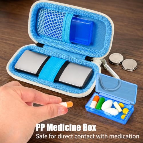 Heart Monitor Case for KardiaMobile 1-Lead & 6L Max - Blue