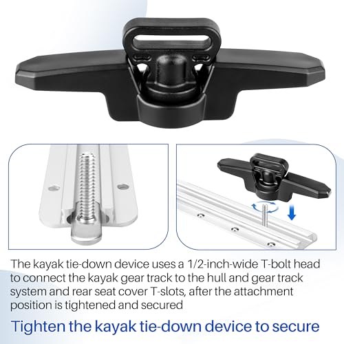 Kayak Track Mount Anchor Cleat Vertical Tie Downs