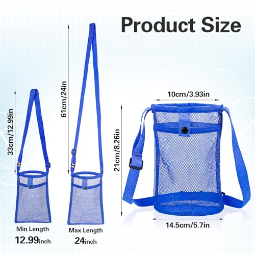 Water Bottle Holder with Strap - Adjustable Nylon Carrier for Outdoor Activities