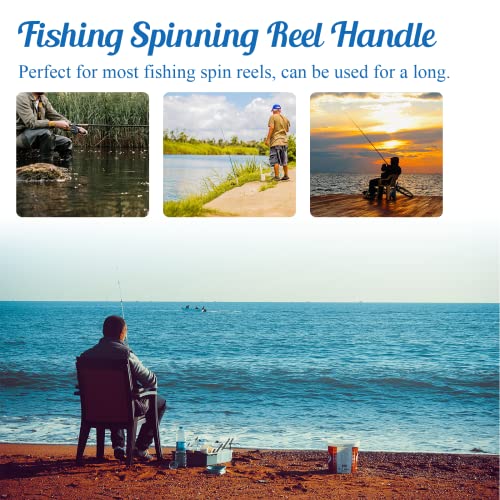 Fishing Reel Replacement Handle - Adjustable Metal Knob