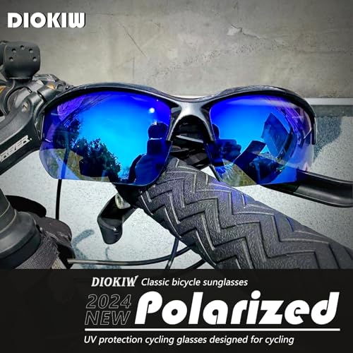 Polarized Sports Sunglasses for Men - UV Protection - 4 Colors