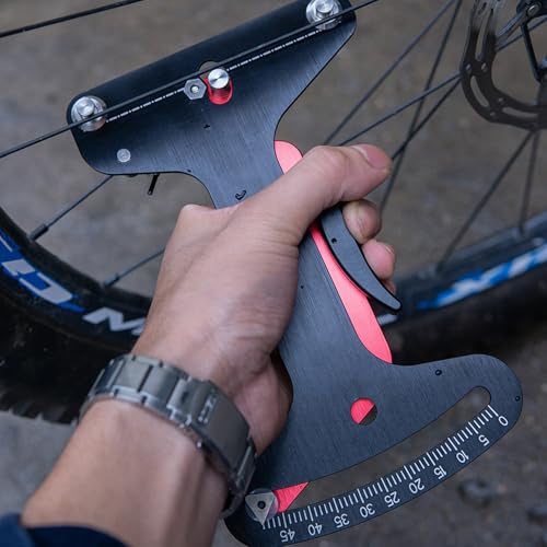 Bicycle Spoke Tension Meter Measuring Tool, Aluminum Alloy Stable