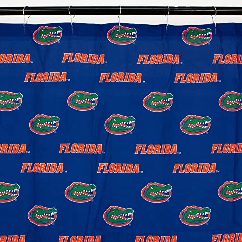 Florida Gators Shower Curtain - 100% Cotton, 70x72 Inches