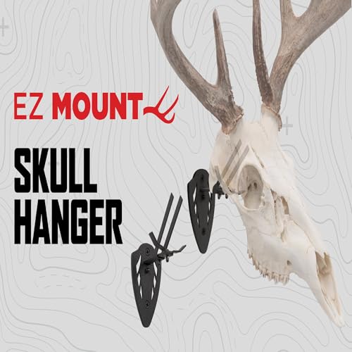 Allen Company EZ Mount Skull Hanger, Fixed, Black