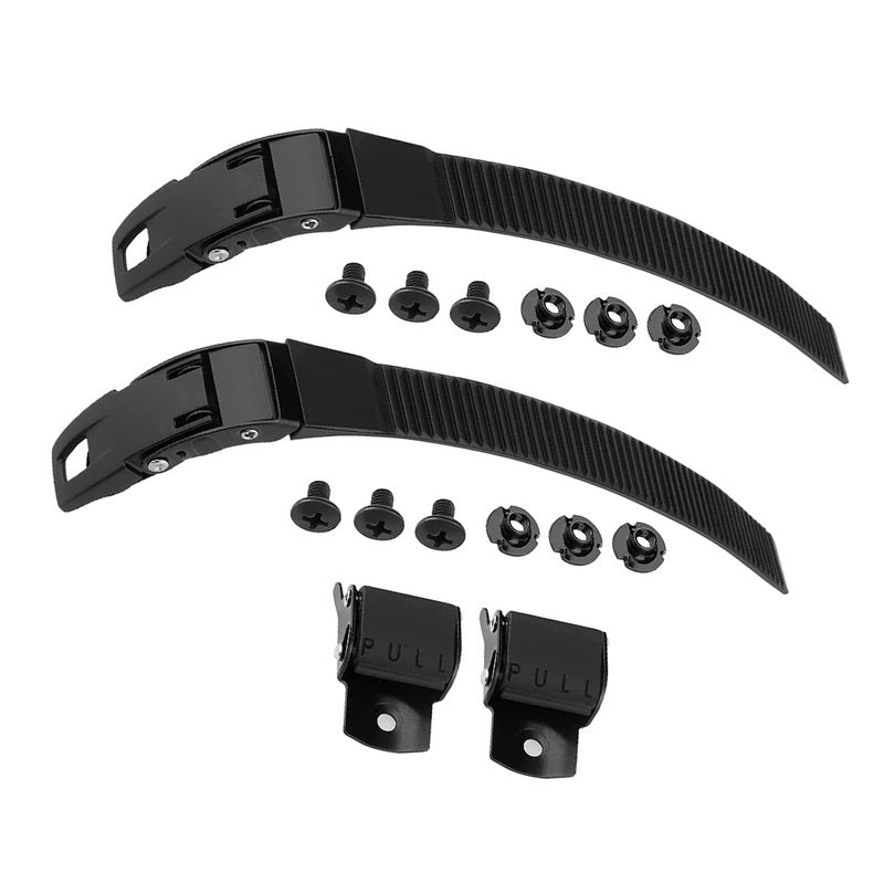 SAUYRASY 1Pair Rollerblade Replacement Straps Inline Skate Strap Replacement Inline Roller Skate Straps with Screws Nuts For Men Women Kids