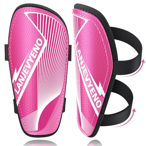 Kids Soccer Shin Guards Lightweight Breathable Protective Pads for Children Teens