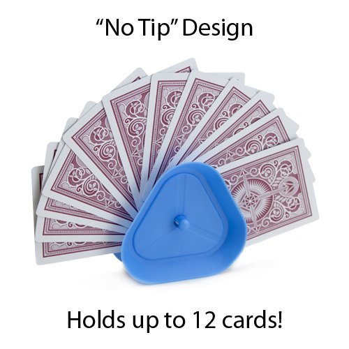 Triangle Card Holders for Playing Cards - 4 Pack