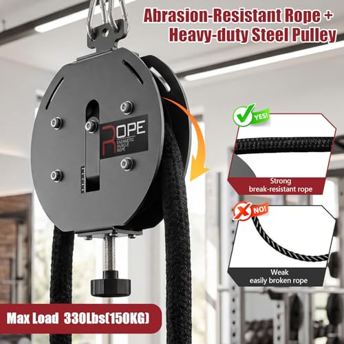 Endless Rope Trainer with Adjustable Resistance - JG-PS05