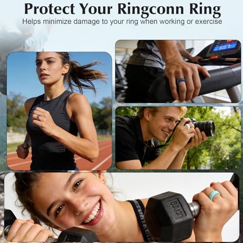 8 Pack Cover Compatible with RingConn Gen 3/Gen 2/Gen 2 Air/Gen 1