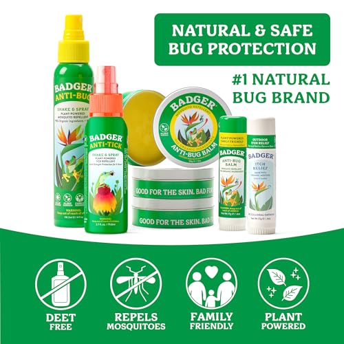 Natural Bug Spray - DEET-Free Citronella, 4 Fl Oz Pump Spray