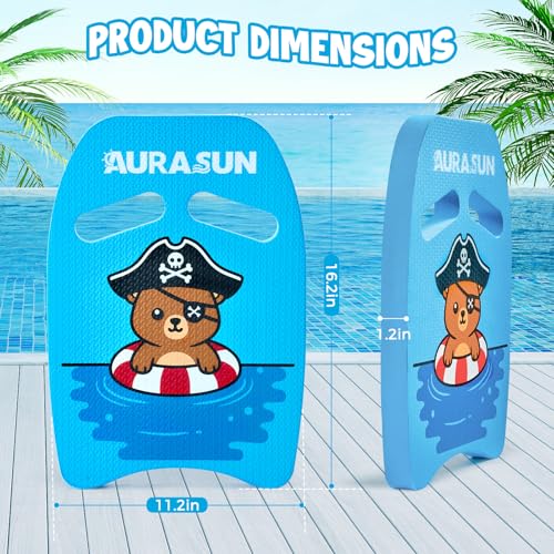 Kickboard for Kids Swimming - High Buoyancy Pool Aid - Blue