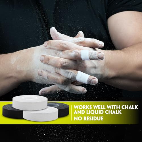 Athletic Finger Tape - Residue Free Sports Wrap for BJJ & MMA - 2 Pack
