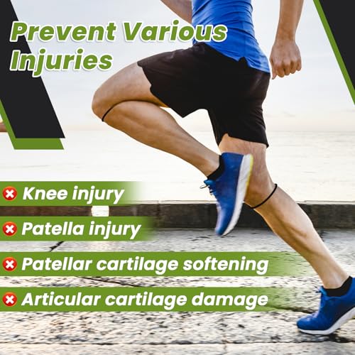 Patellar Tendon Knee Strap - 2PCS Knee Band for Pain Relief - Black