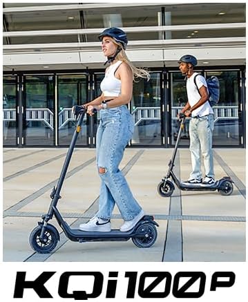 NIU K100P Electric Scooter - 600W Power, 33 Miles Range, 17.4 MPH, Lightweight & Portable for Commuting