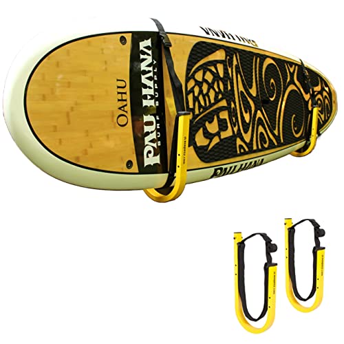 SUP Storage Rack with Safety Straps - Paddle Board & Surfboard Stand