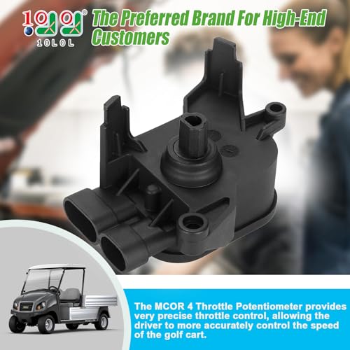 MCOR 4 Throttle Potentiometer for Club Car Golf Carts 2012+ Replacement Part