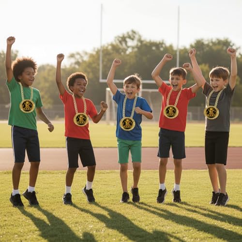 6" Goat Medal Champion Chain – Funny Sports Award - G.O.A.T