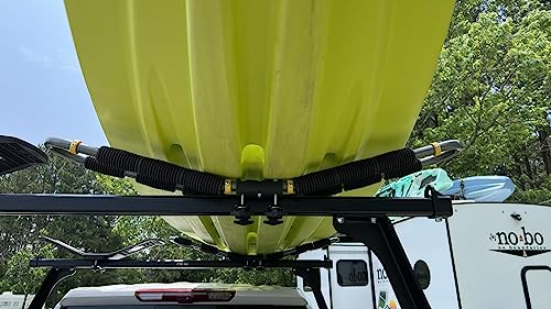 Kayak Roof Rack with Tie Down Straps - V-Rack Car Top Carrier