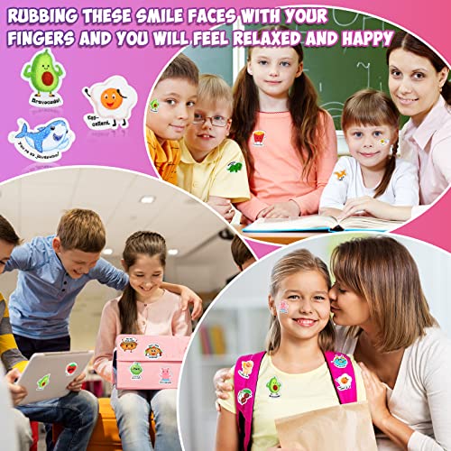 50 Pcs Reusable Anxiety Sensory Stickers - Inspiration Design