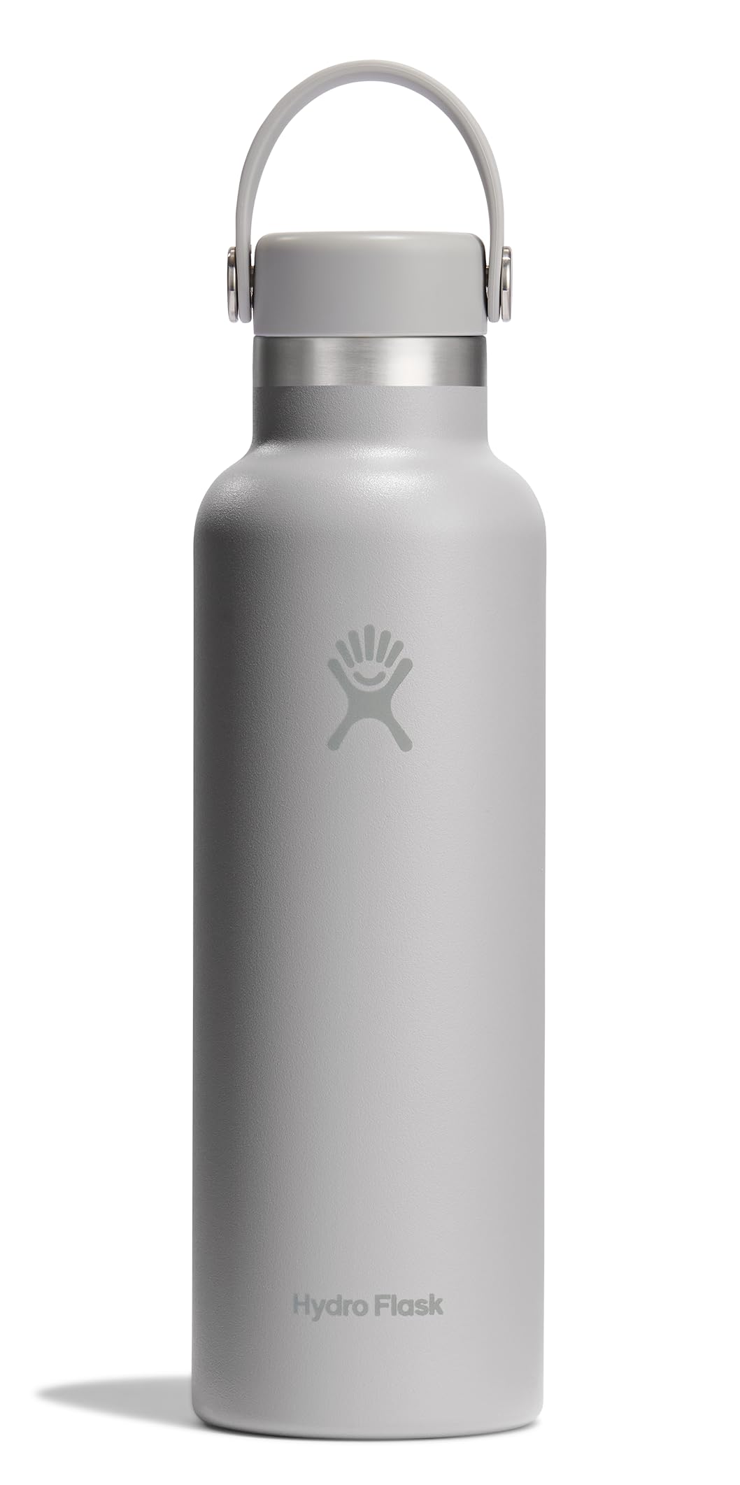 Hydro Flask Water Bottle - Insulated Stainless Steel - Non Spill, Leakproof in 21 Oz Birch Gray