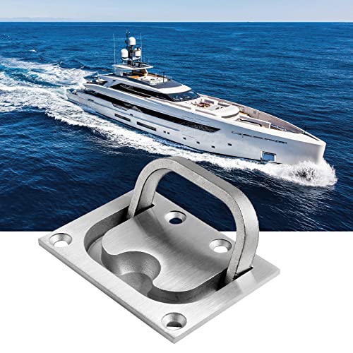 Marine Boat Flush Pull Handle - Big Size, 316 Stainless Steel