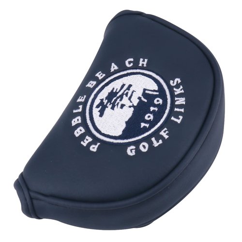 HISTAR Golf Putter Headcover Magnetic Closure Half Mallet Golf Club Head Cover(Blue)