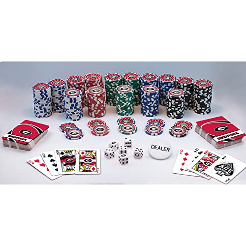 300-Piece Casino Style Poker Chip Set - Michigan State University
