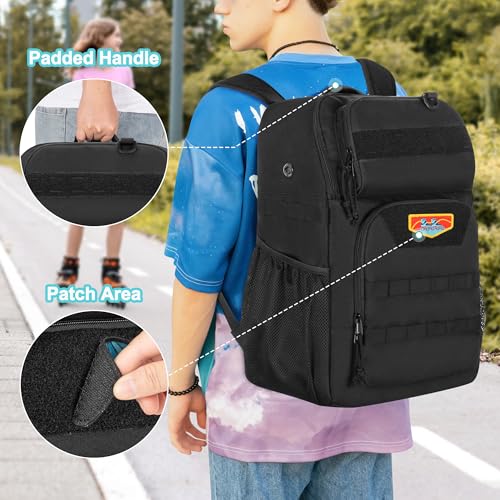 Roller Skate Backpack for Men & Women - Fits Up to US Men's 13