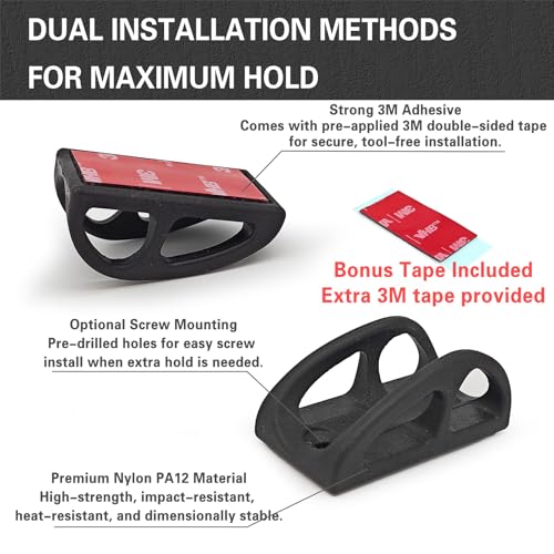 12GA Shotgun Shell Holder - Tactical Ammo Carrier with Mount - 4 Rounds