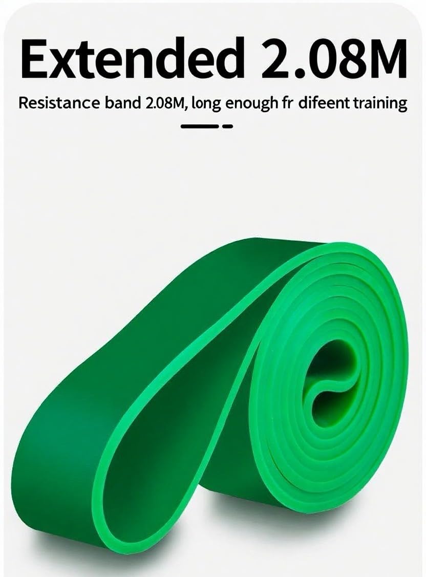 Resistance Bands Set for Pull-Up Assistance & Full-Body Workouts – 4 Levels, Durable Bands with Door Anchor & Carry Bag, Ideal for Strength Training, Muscle Building & Physical Therapy (Men/Women)
