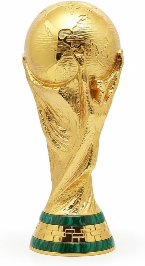 FIFA World Cup 2026 Edition 3D Replica Trophy - Premium Weighted Zinc Alloy | 4 Inch Desk Display