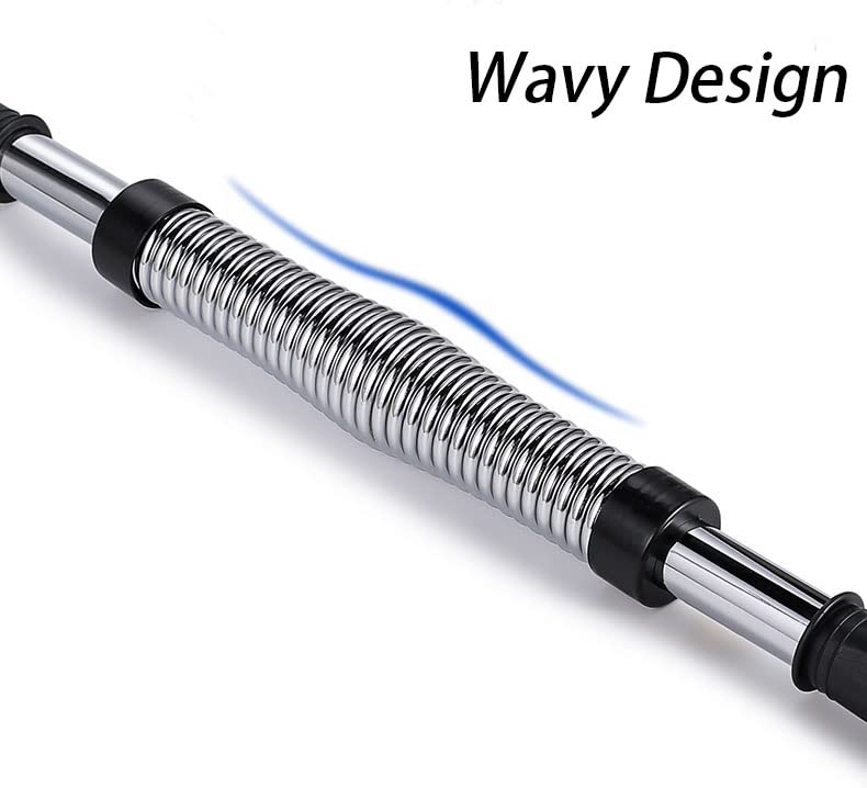 Fulusor Power Twister Bar Arm Chest Exercise Strengthener (60kg/132lbs)