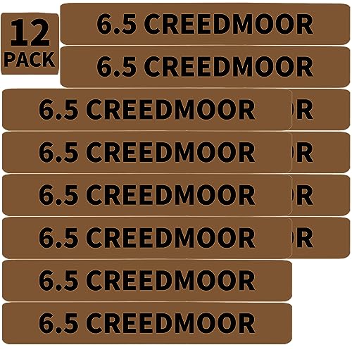 6.5 Creedmoor Magazine Marking Bands - 12 Pack Coyote Brown