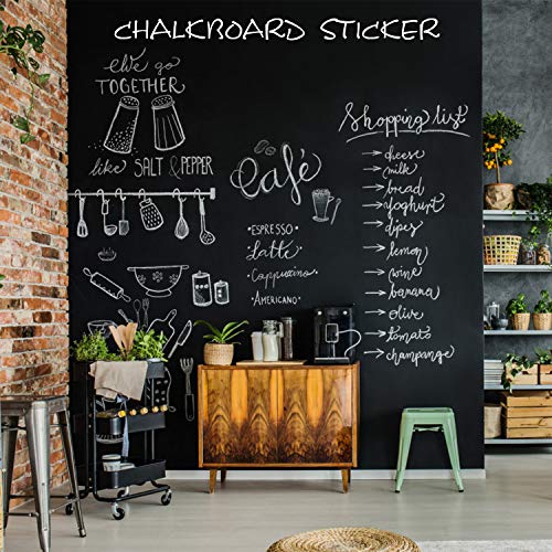 Large Chalkboard Contact Paper Roll - 7 Feet Self-Adhesive